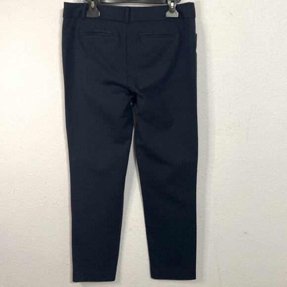 Talbots Women Navy Hampshire Style Mid Rise Pants Size 8 - Picture 3 of 6